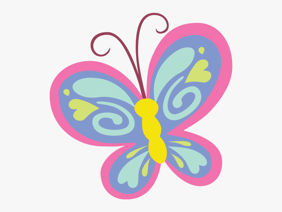 American Girl Crafts Butterflies Stacked Stickers Clipart, Transparent Clipart