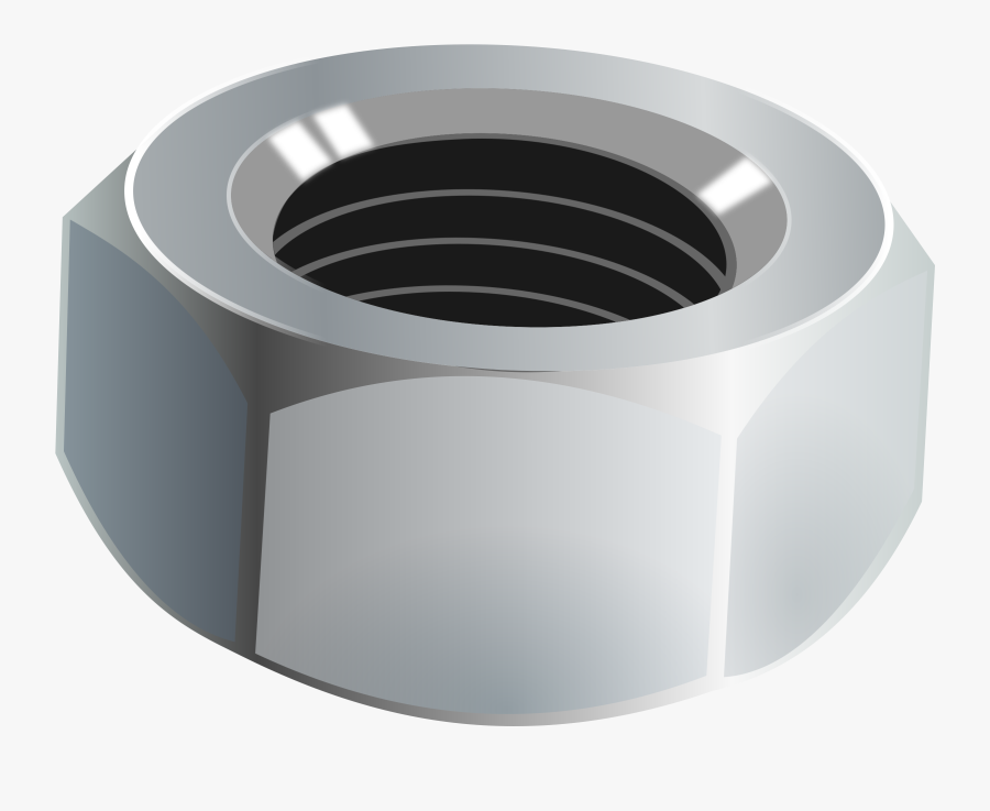 A Simple Nut - Free Bolt Nut Clipart, Transparent Clipart
