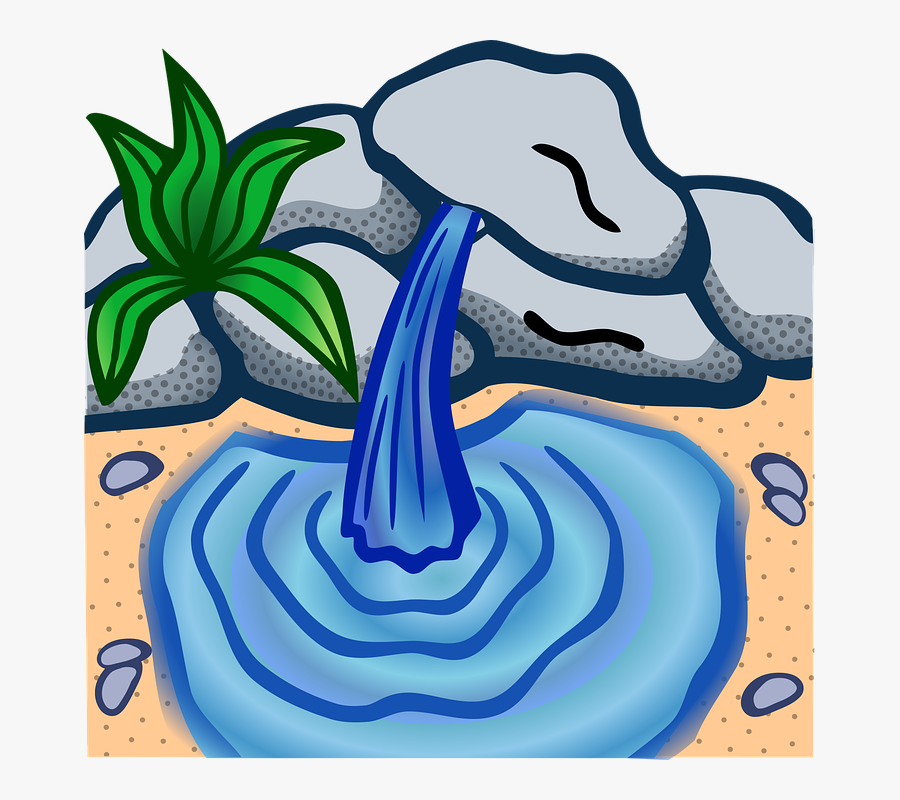 Fountain, Water, Water Spring - Spring Water Clip Art, Transparent Clipart