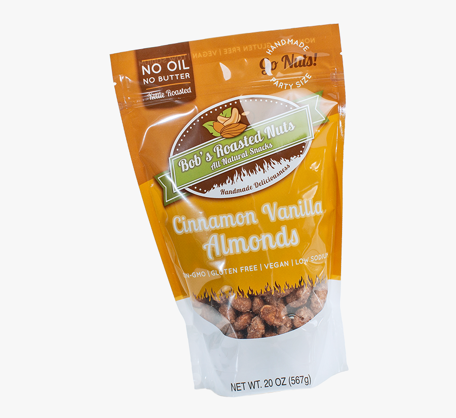 Roasted Nuts - Almonds - Pecans - Cashews - Bob"s Roasted - Seed, Transparent Clipart