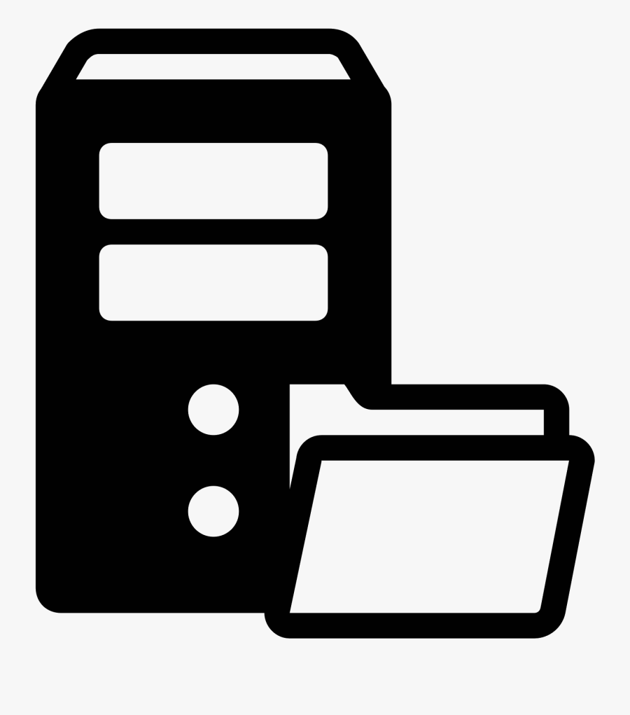Transparent Server Clipart - File Server Icon Png, Transparent Clipart
