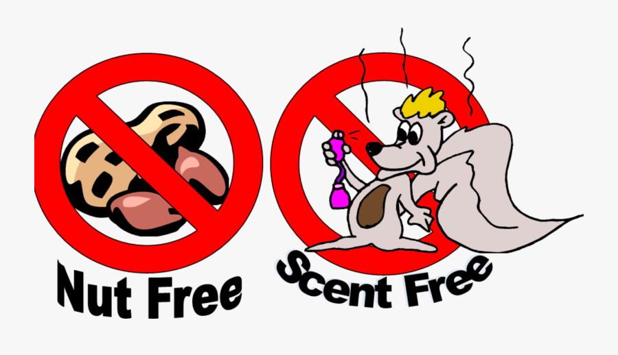 Nut Free School Vs Scent Free School, Transparent Clipart