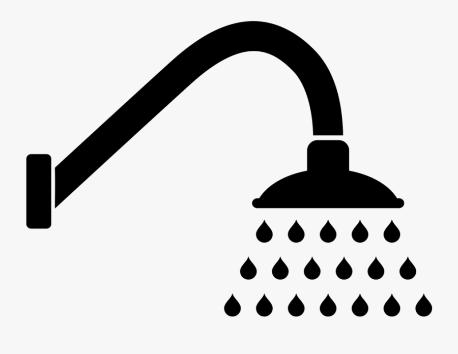 Shower Computer Icons Bathtub Clip Art - Transparent Background Shower Clip Art, Transparent Clipart