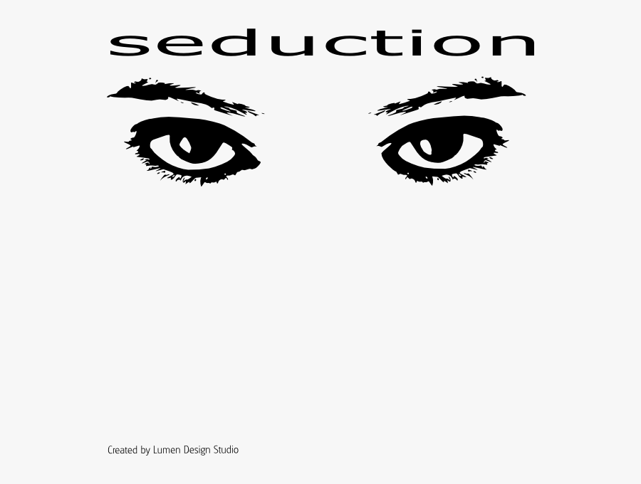 Seduction - Clipart - Eyes Clip Art, Transparent Clipart