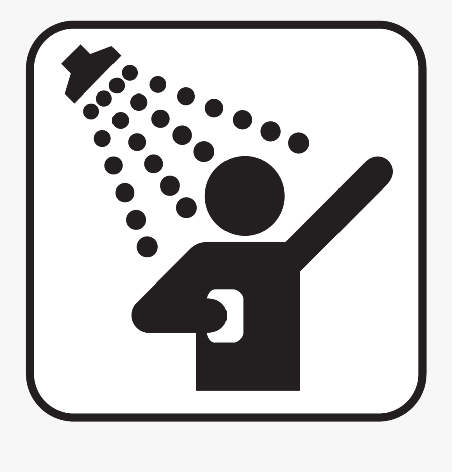 Shower Bathroom Bathtub Clip Art - Rather Shower Than Bath, Transparent Clipart