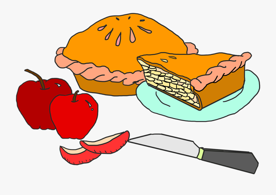 Apple Pie, Dessert, Apple, Delicious, Sweet, Bake - Animated Picture Of An Apple Pie, Transparent Clipart