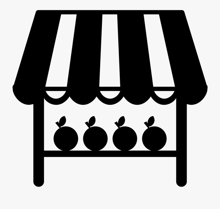 Farmers - Farmers Market Clipart Black And White, Transparent Clipart