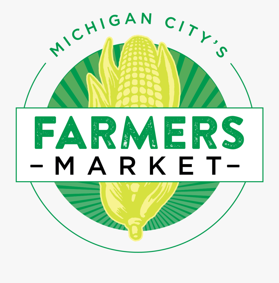 Michigan City"s Farmers Market - Emblem, Transparent Clipart