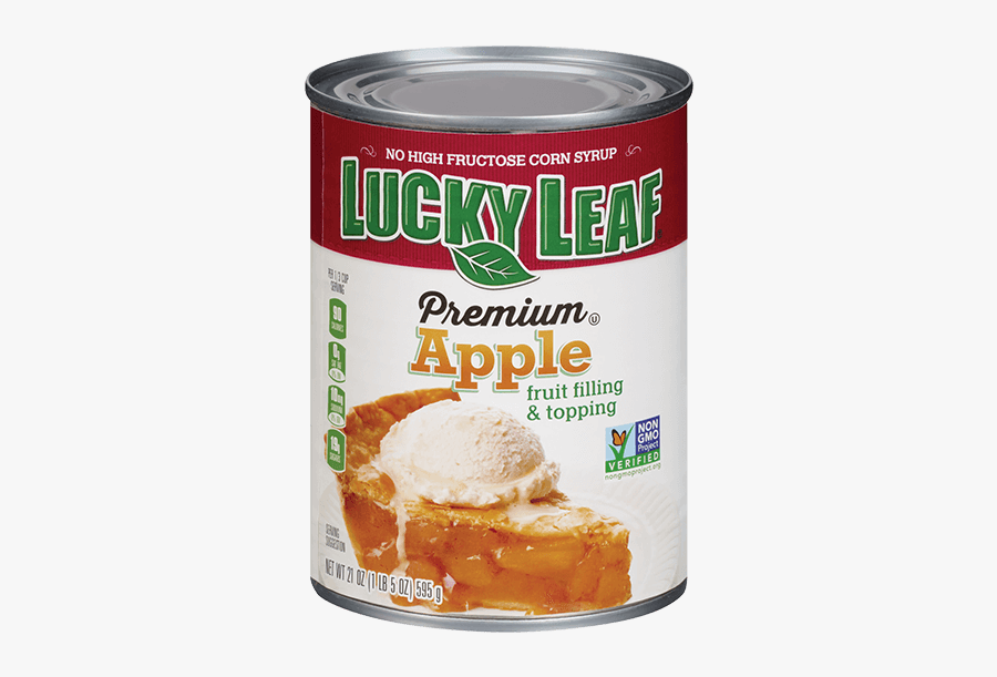 Premium Apple Fruit Filling & Topping - Apple Pie Recipe Lucky Leaf, Transparent Clipart