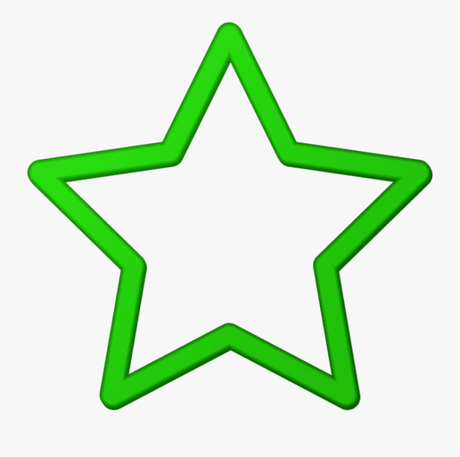 Apples Cliparts - Clip Art Green Star, Transparent Clipart