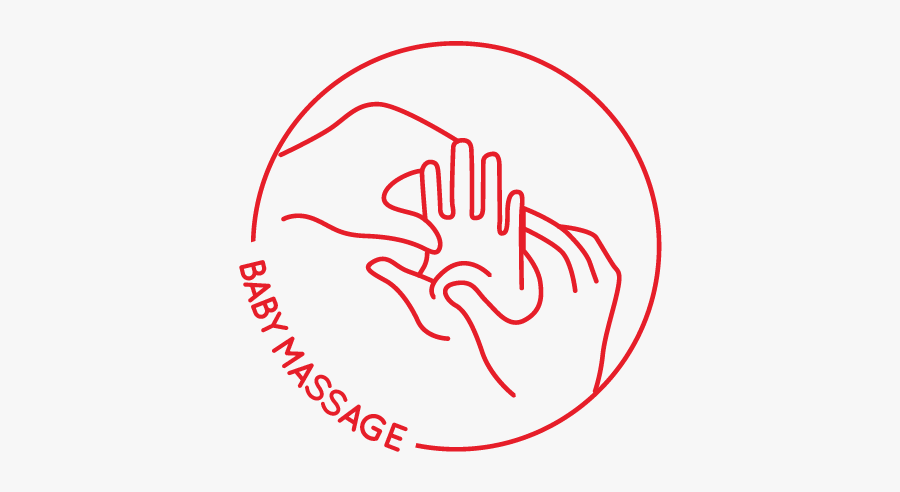 Baby Massage - Illustration, Transparent Clipart