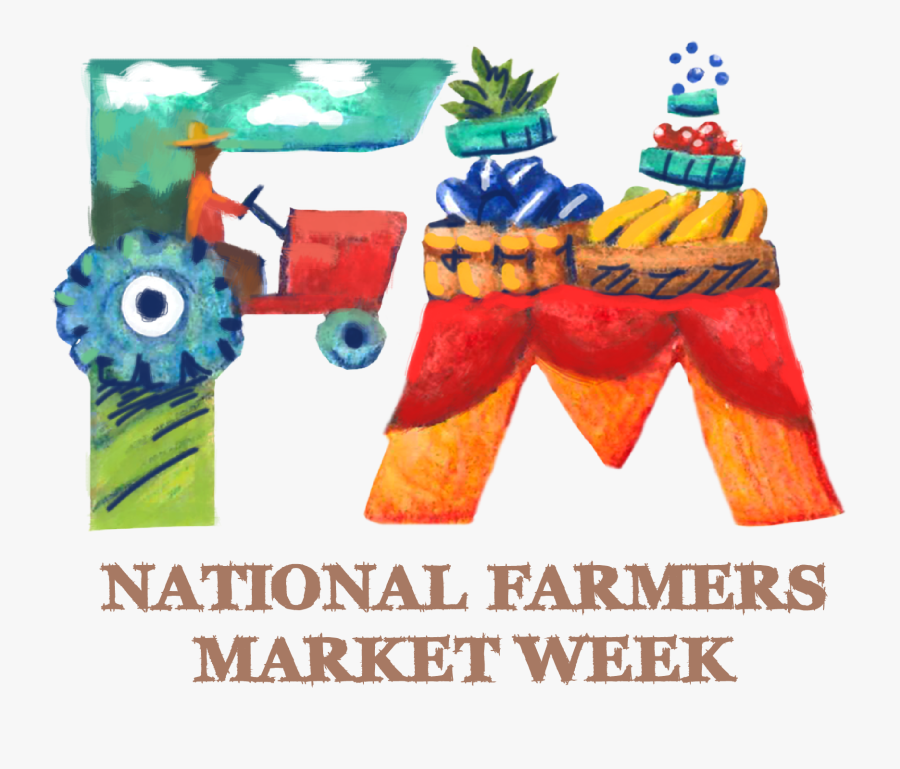 National Farmers Market Week, Transparent Clipart