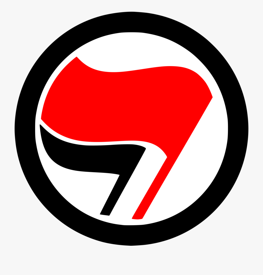 Pacific Northwest Antifascist Workers Collective - Red And Black Flag Antifa, Transparent Clipart