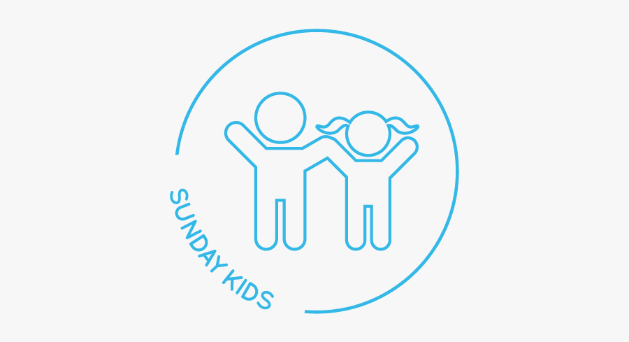 Sunday Kids - Circle, Transparent Clipart