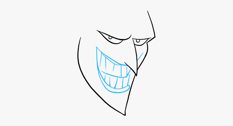 How To Draw Joker - Drawing Joker Characters, Transparent Clipart