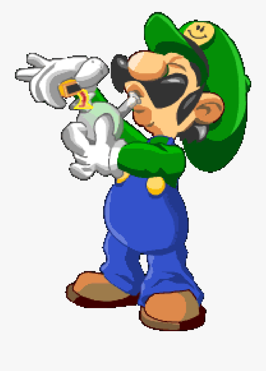 Luigi Weed, Transparent Clipart