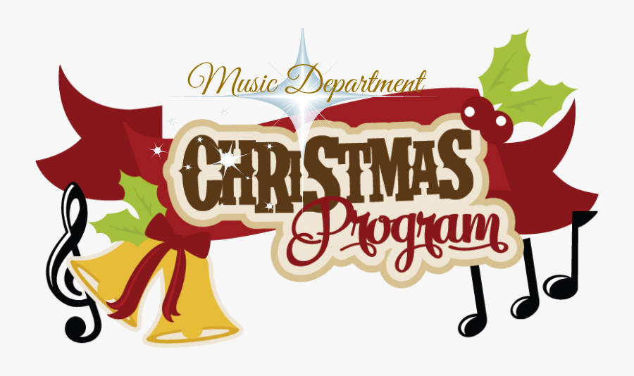 Youth Christmas Program Clip Art, Transparent Clipart