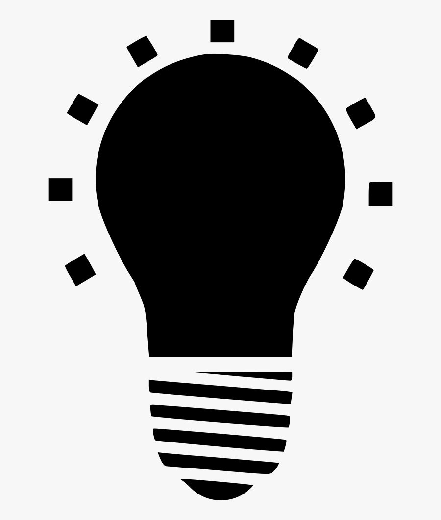 Bulb Burst Energy Illuminate Illumination Light Lightbulb - Light Bulb Png Vector, Transparent Clipart