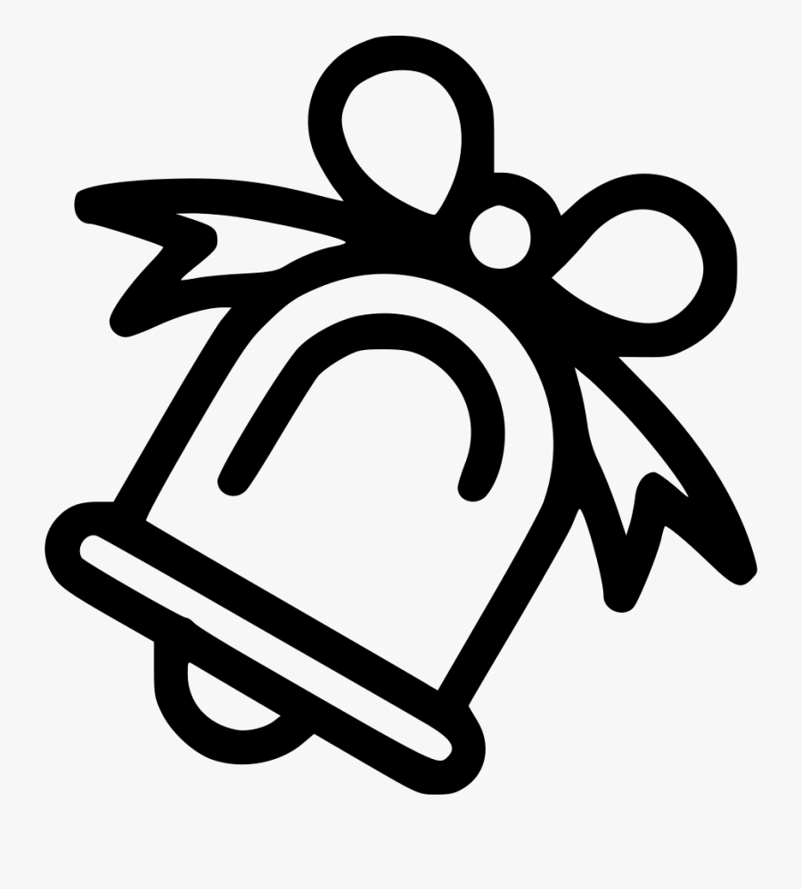 Christmas Ring Bell Ding Decoration Music - Christmas Music Icon, Transparent Clipart