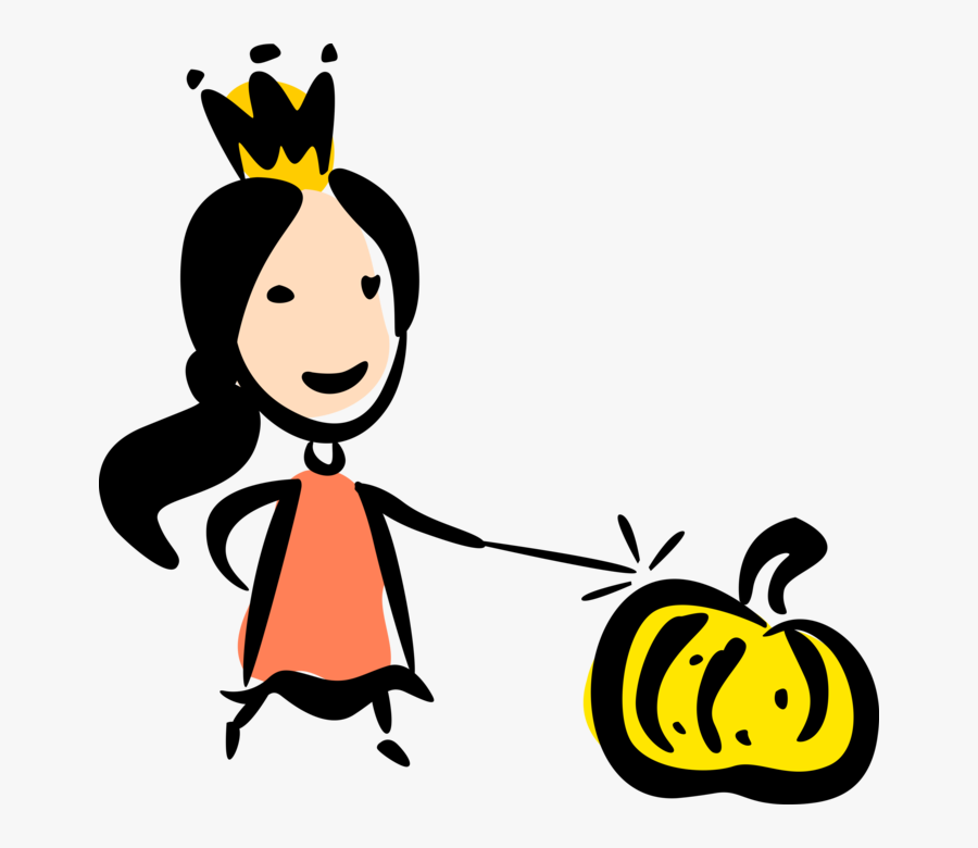 Vector Illustration Of Fairy God Mother With Magic, Transparent Clipart