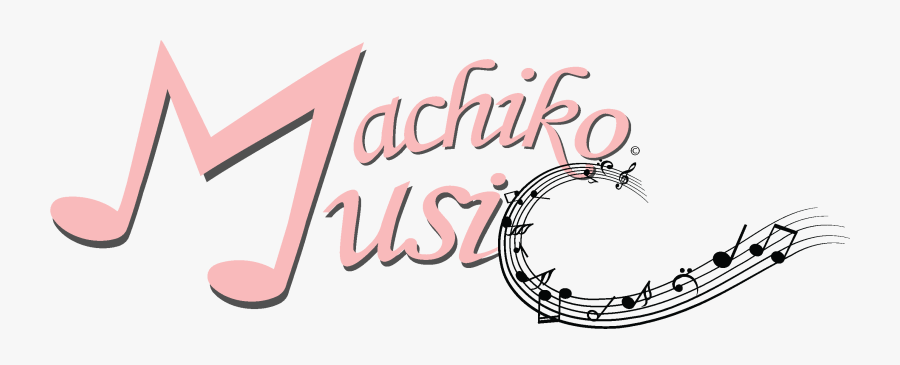 Machiko Music - Calligraphy, Transparent Clipart