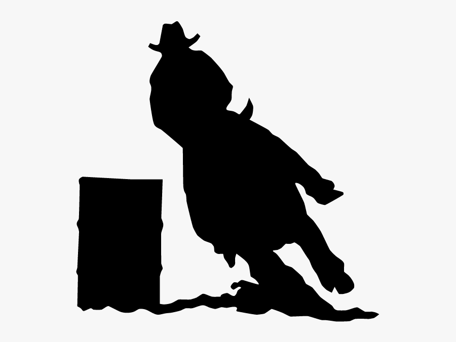 Horse Racing Barrel Racing Clip Art - Barrel Racing Logo, Transparent Clipart
