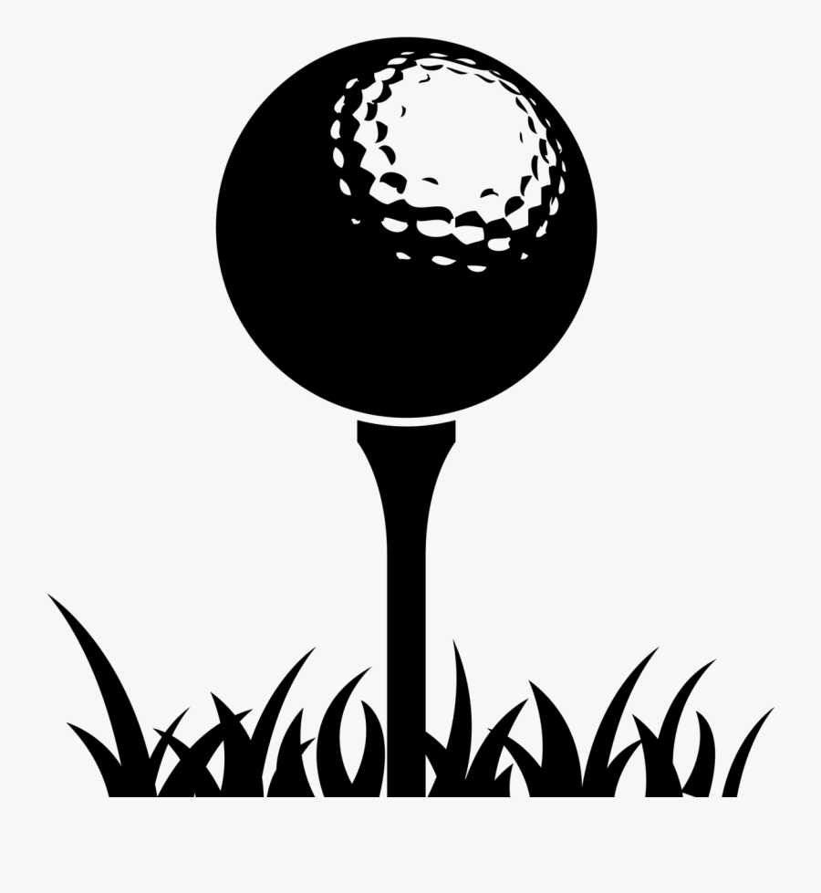 Golf Balls Golf Course Golf Tees - Golf Ball On Tee Icon, Transparent Clipart