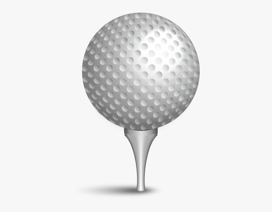 Golf Ball And Tee Clip Art, Transparent Clipart