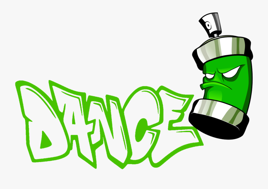 #mq #dance #words #graffiti #paint - Graffiti Spray Can With Wings, Transparent Clipart