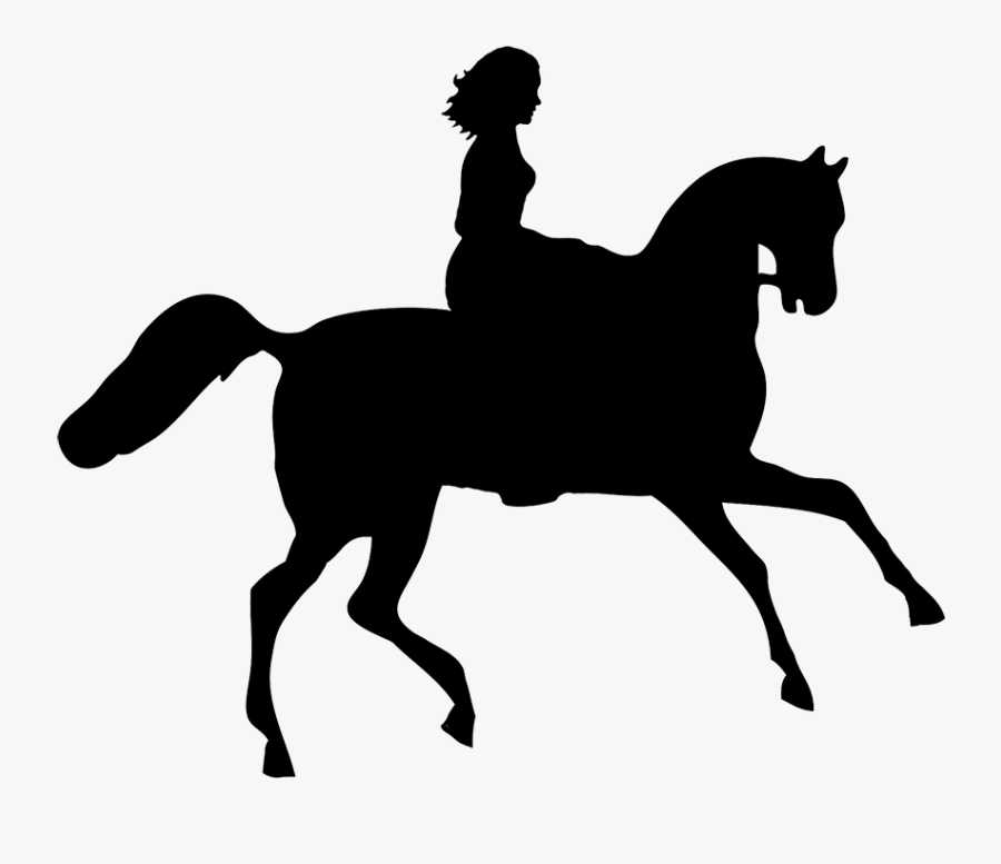 Transparent Horse Clip Art - Girl Riding A Unicorn, Transparent Clipart