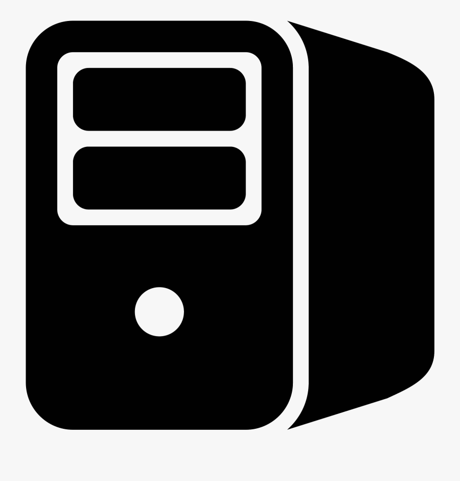 Server Linux Box Clip Art At - Server Icon Png Blue, Transparent Clipart