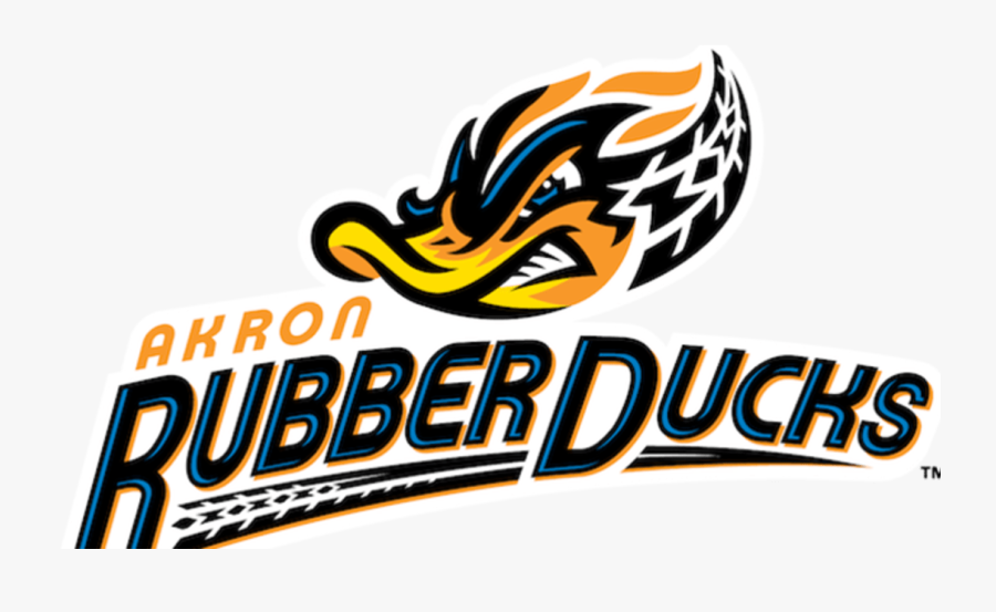 Akron Rubberducks - Akron Rubberducks Logo Png, Transparent Clipart