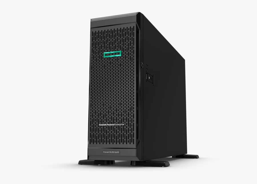 Database Server Png Clipart - Hpe Proliant Ml350 Gen10, Transparent Clipart