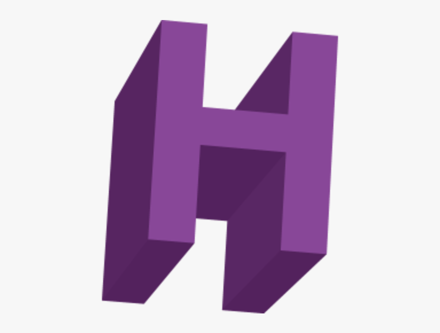 H Icon, Transparent Clipart