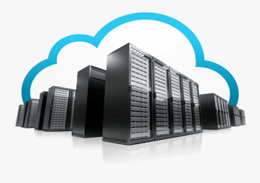 Clip Art Black And White Library Servers Computech - Cloud Server, Transparent Clipart