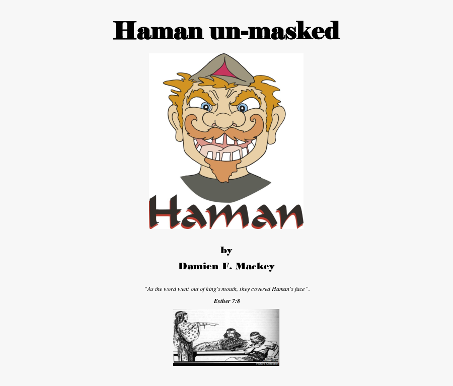 Transparent Moses And Pharaoh Clipart - Haman Purim, Transparent Clipart