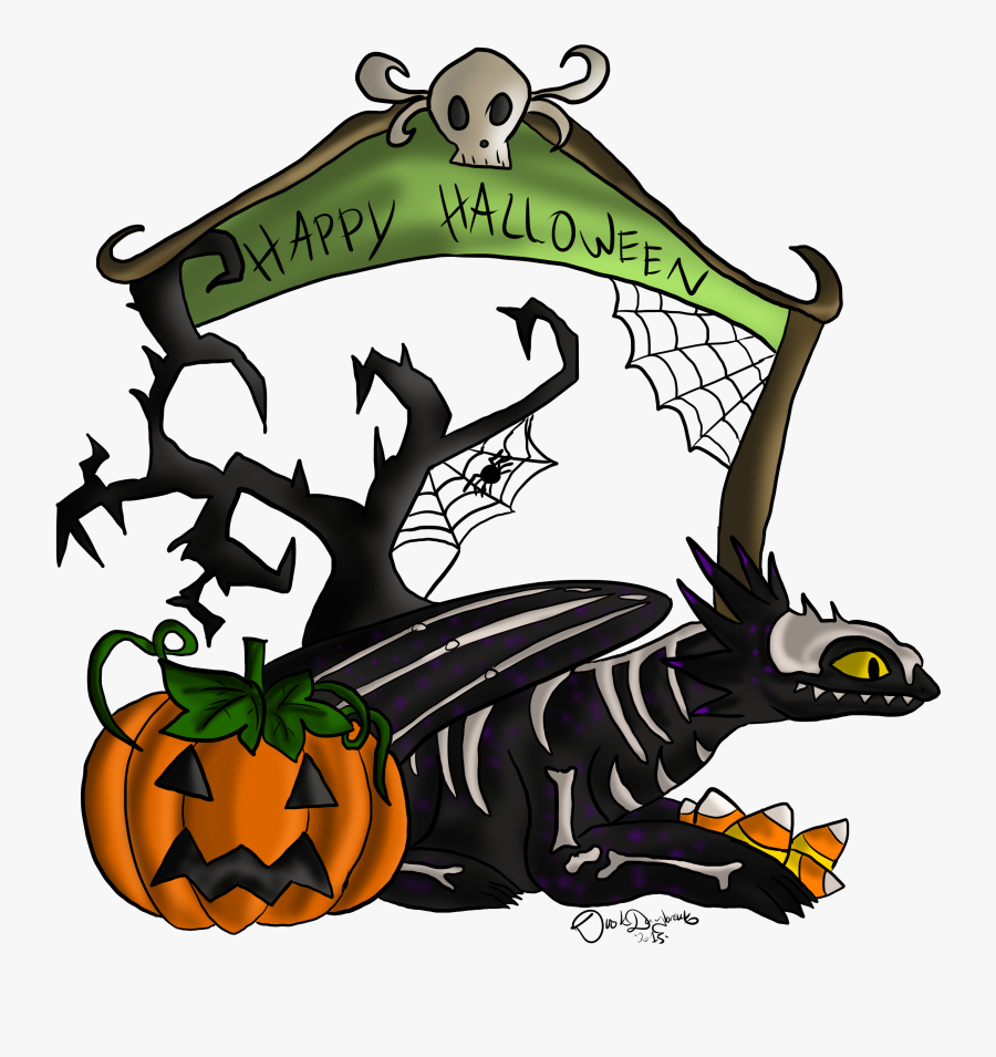 Collection Of Free Banded - Halloween School Of Dragons, Transparent Clipart