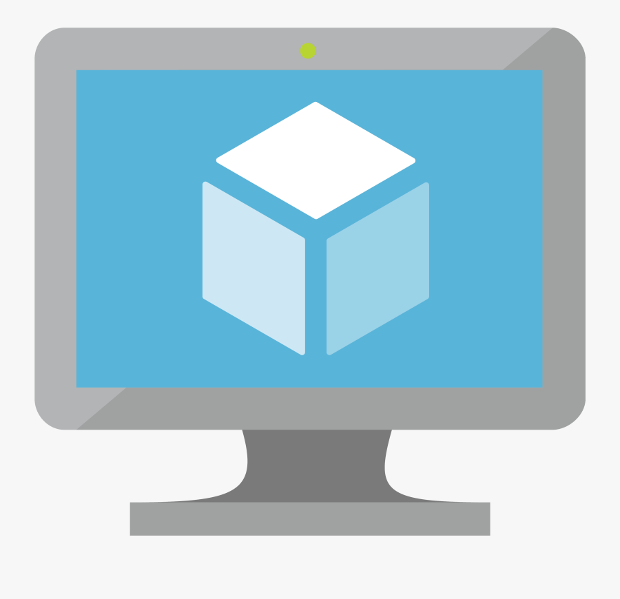 Server Clipart Virtual Machine - Azure Virtual Machine Logo, Transparent Clipart