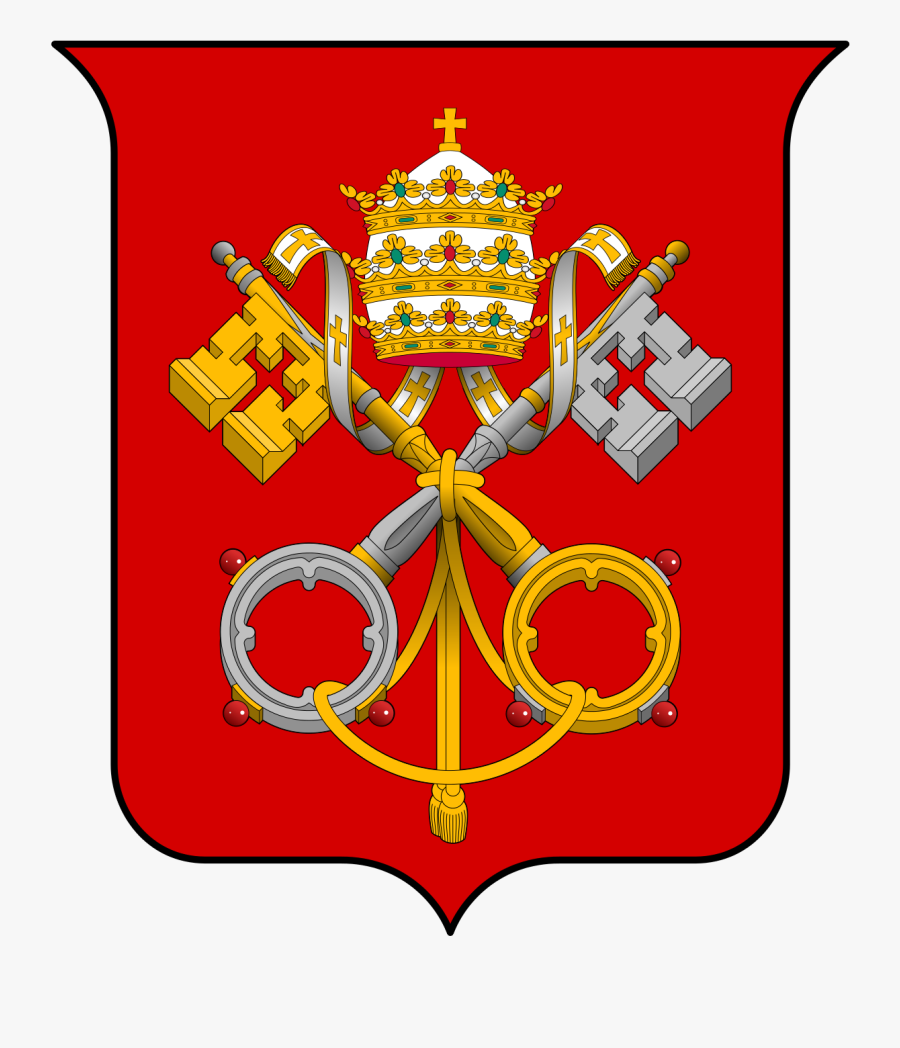 Coat Of Arms Of The Holy See - Congregação Para A Doutrina Da Fé, Transparent Clipart