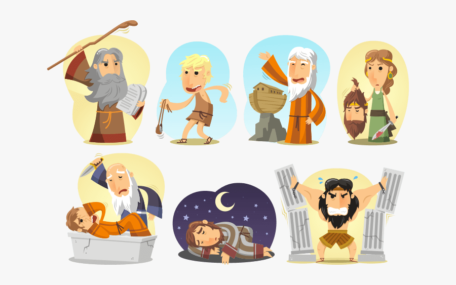 Noah Moses And Abraham, Transparent Clipart