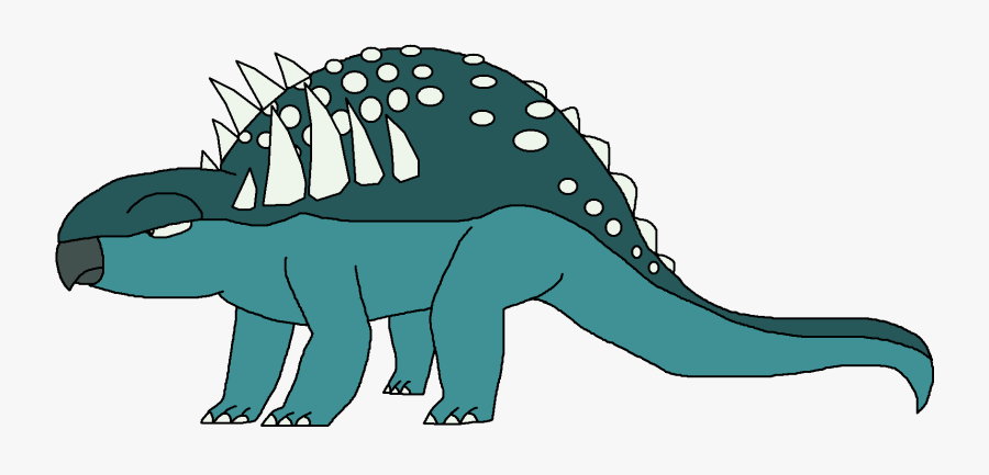 Acanthopholis - Dinosaur Armour Clip Art, Transparent Clipart