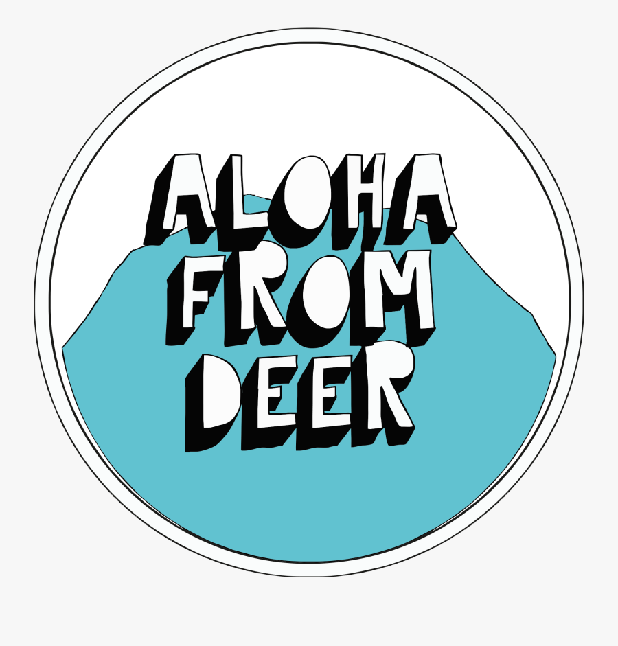 Mapa - Aloha From Deer Logo, Transparent Clipart
