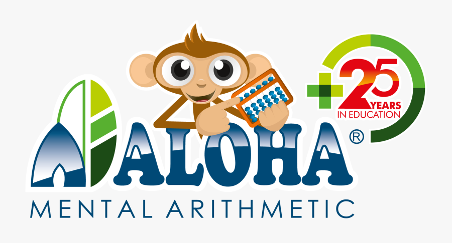 Aloha Mental Arithmetic Logo, Transparent Clipart