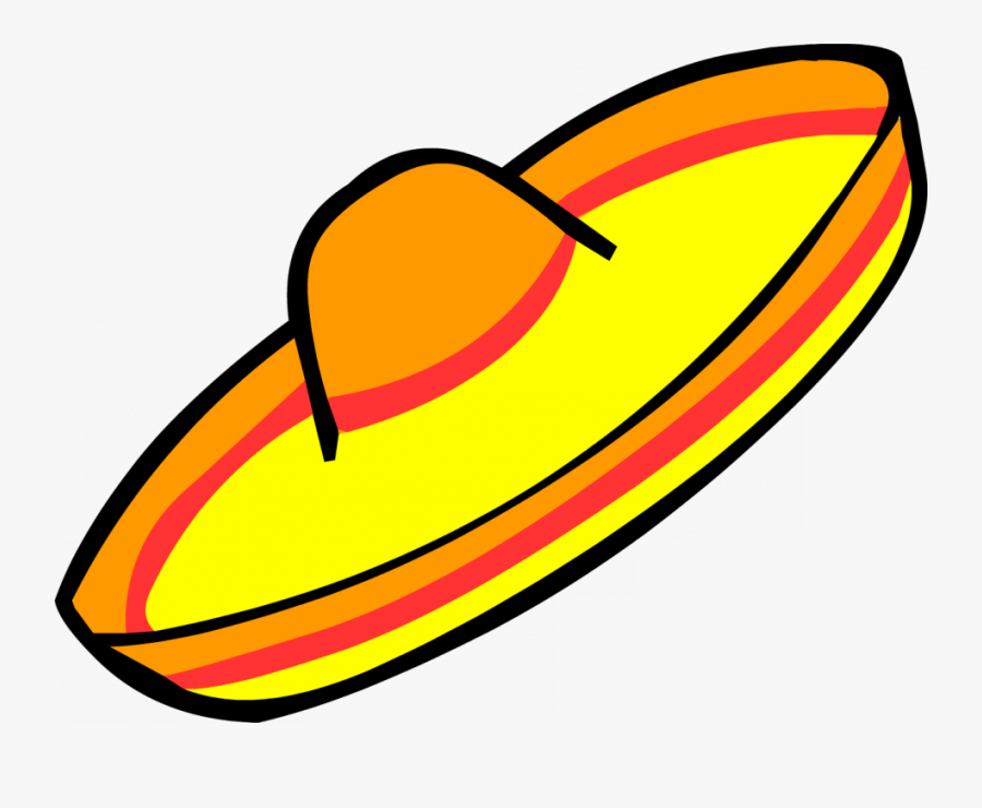 Free Mexican Sombrero Clipart - Cartoon Sombrero Transparent Background, Transparent Clipart