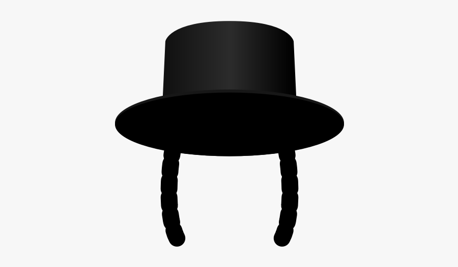 Jewish Hat And Curls Png, Transparent Clipart
