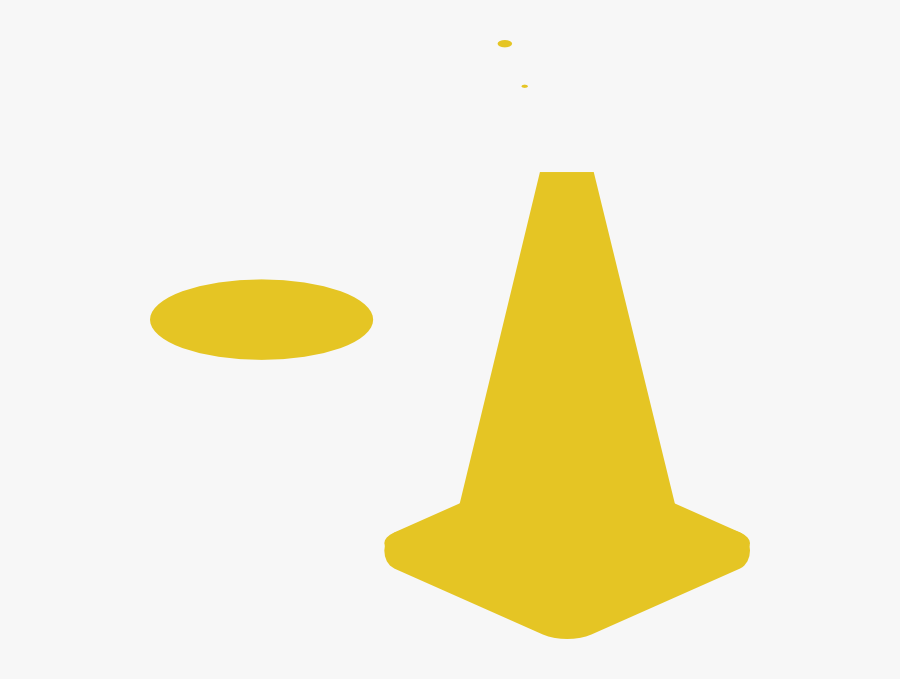 Traffic Clip Art At - Yellow Traffic Cone Clipart, Transparent Clipart