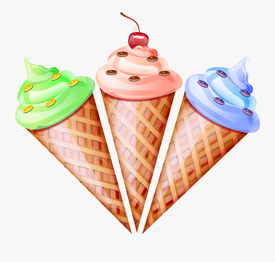 Ice Cream Cone Waffle Snow Cone - Vector Ice Cream Png, Transparent Clipart