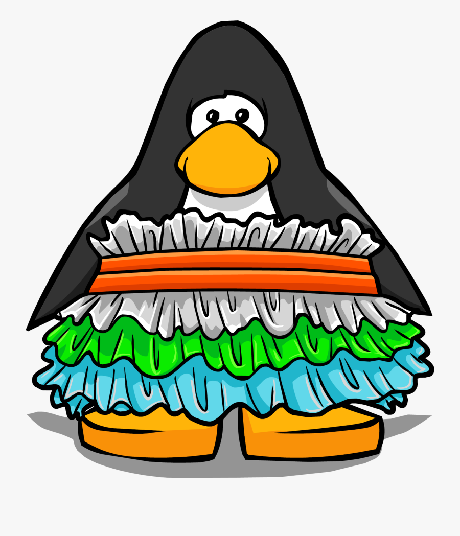 Club Penguin Ruffle Dress, Transparent Clipart