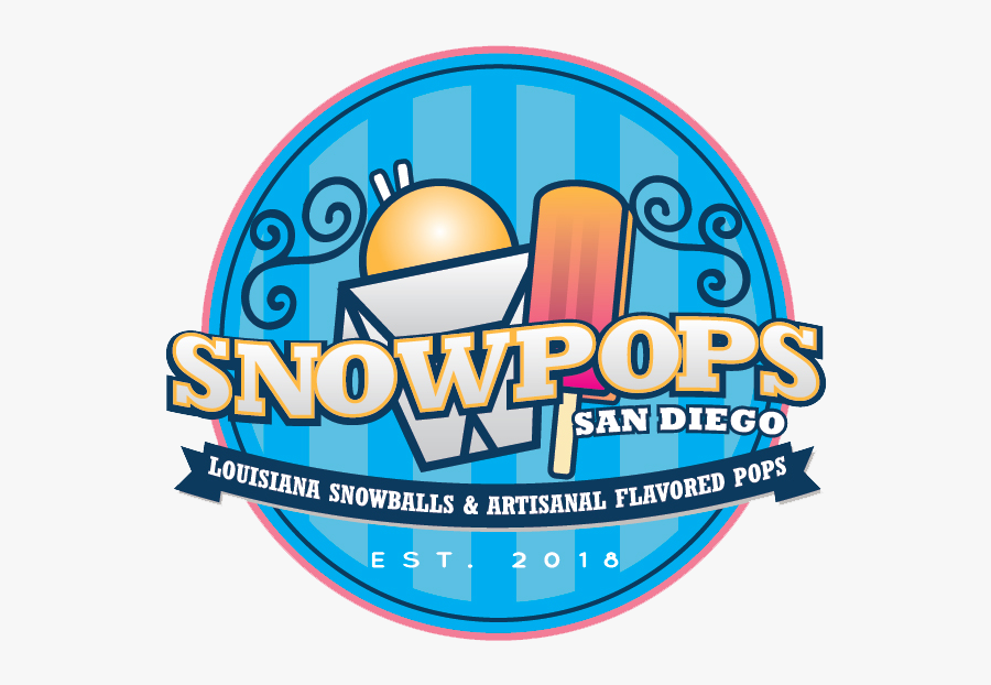 Snowpopssd - Snow Pops San Diego, Transparent Clipart