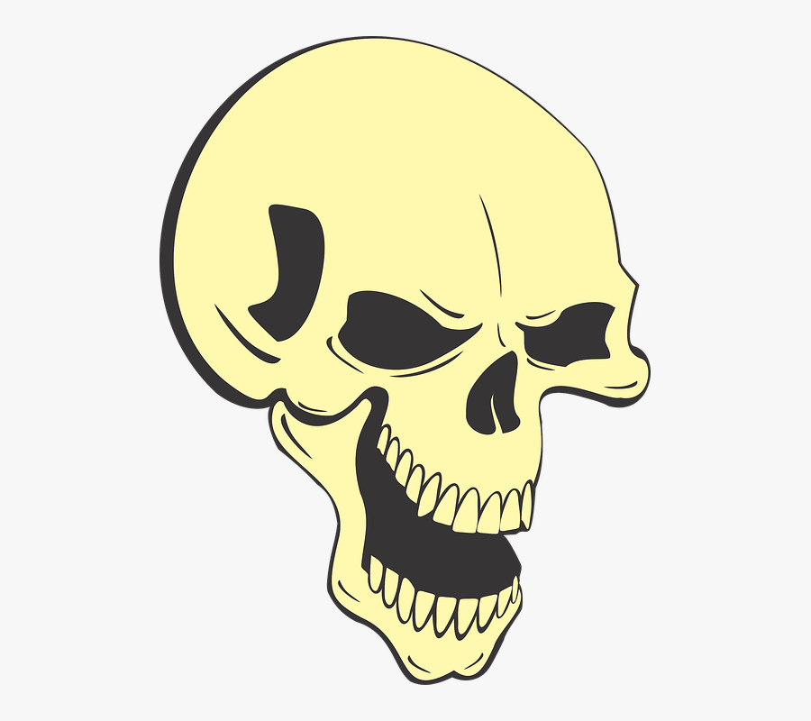 Evil, Skull, Bespoke, Horror, Bones - Skull, Transparent Clipart